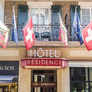Hotel Residence Cite-Verdaine Genf Exterior photo