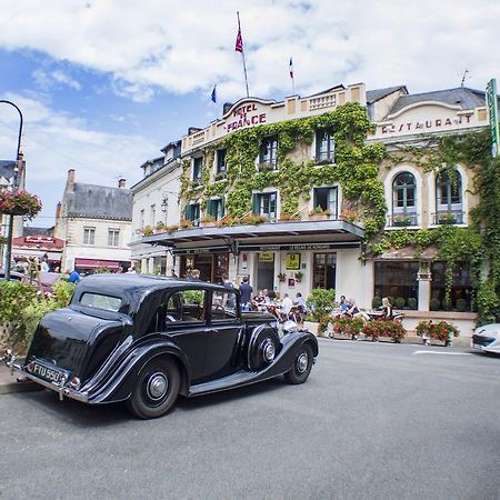 Logis Hotel De France La Chartre-sur-le-Loir Kültér fotó