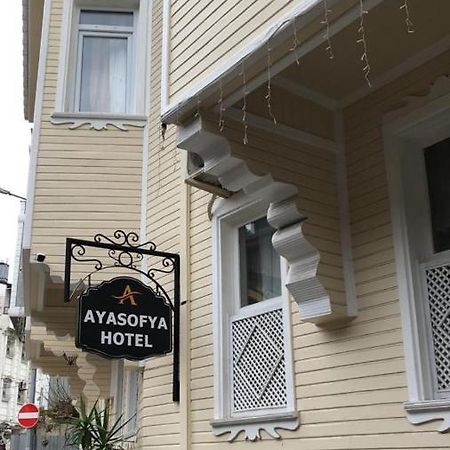 Ayasofya Hotel Isztambul Kültér fotó