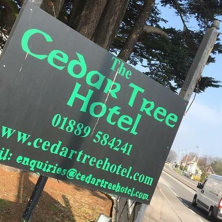 Cedar Tree Hotel Rugeley Kültér fotó