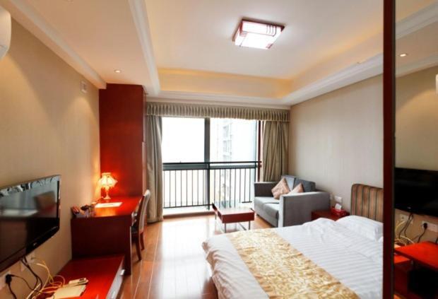 Binqiaowan Apartment Hotel Hangcsou Szoba fotó