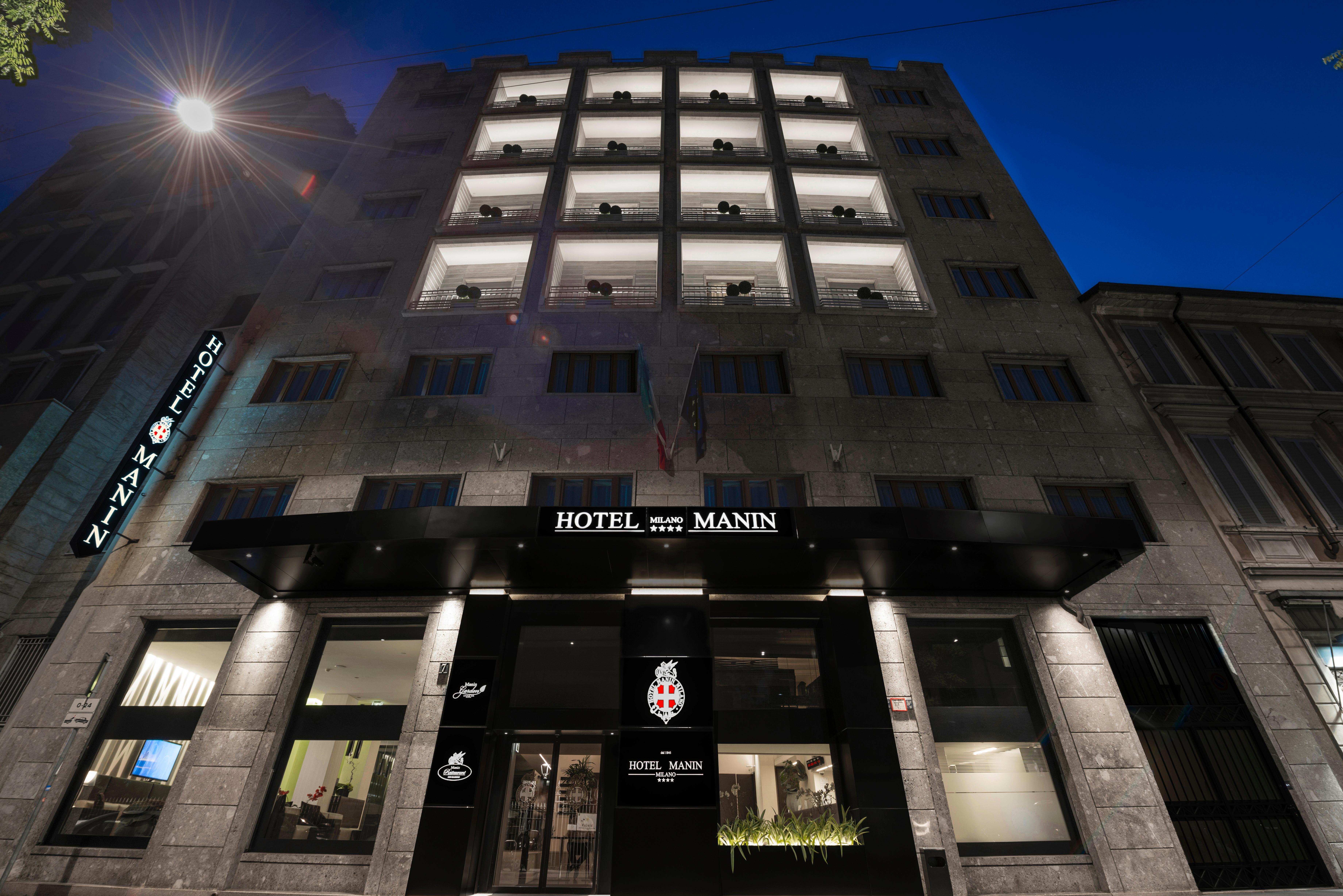 Hotel Manin Milánó Kültér fotó
