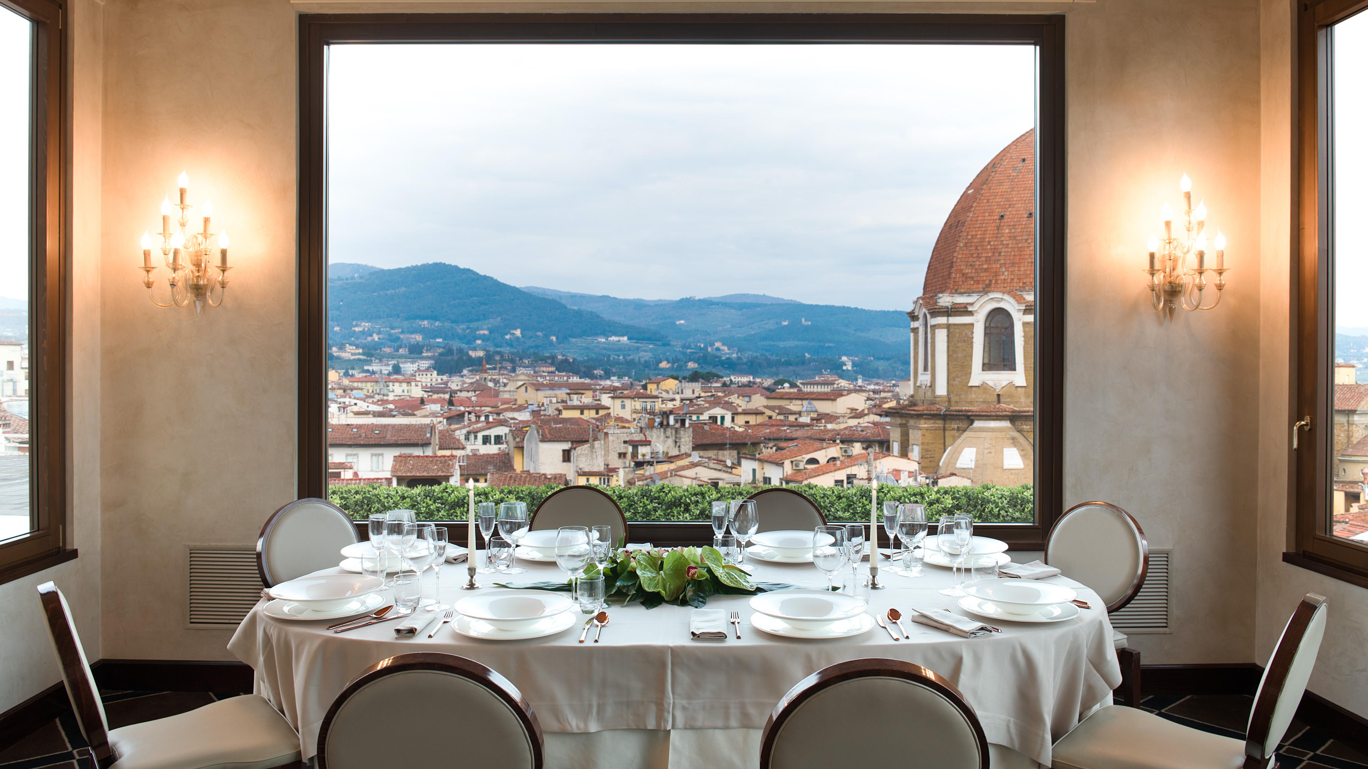 Grand Hotel Baglioni Firenze Étterem fotó
