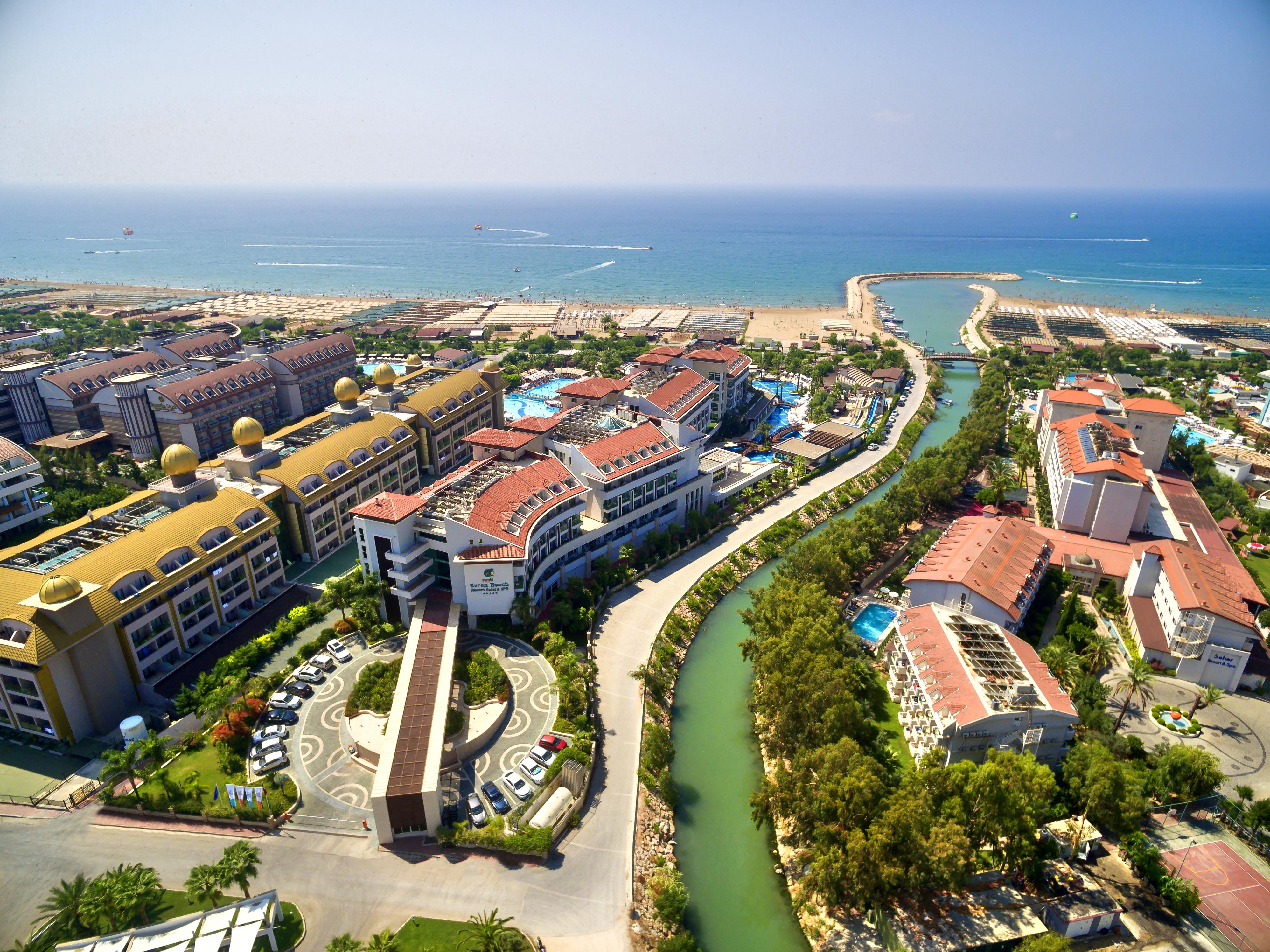 Sunis Evren Beach Resort Hotel & Spa Side Kültér fotó