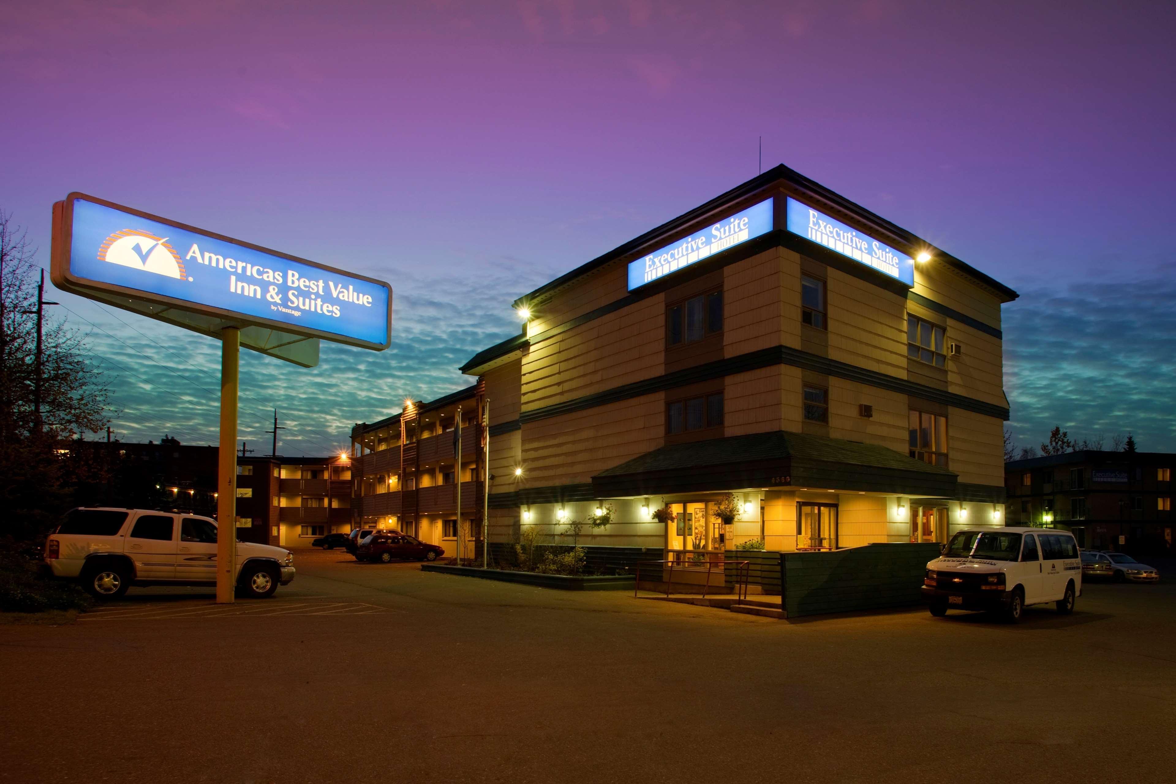 Americas Best Value Inn & Suites Anchorage Airport Kültér fotó