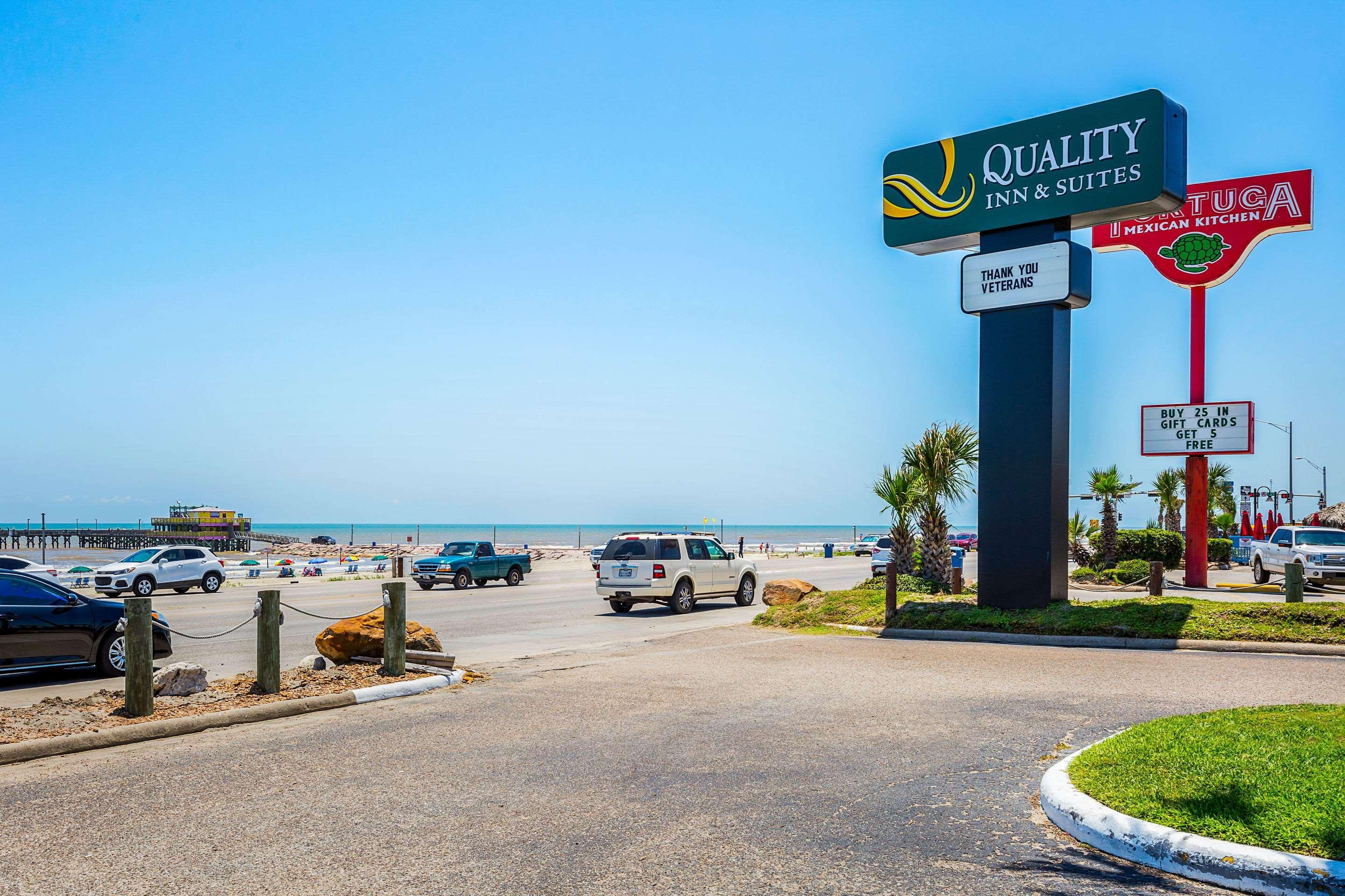 Quality Inn & Suites Galveston - Beachfront Kültér fotó