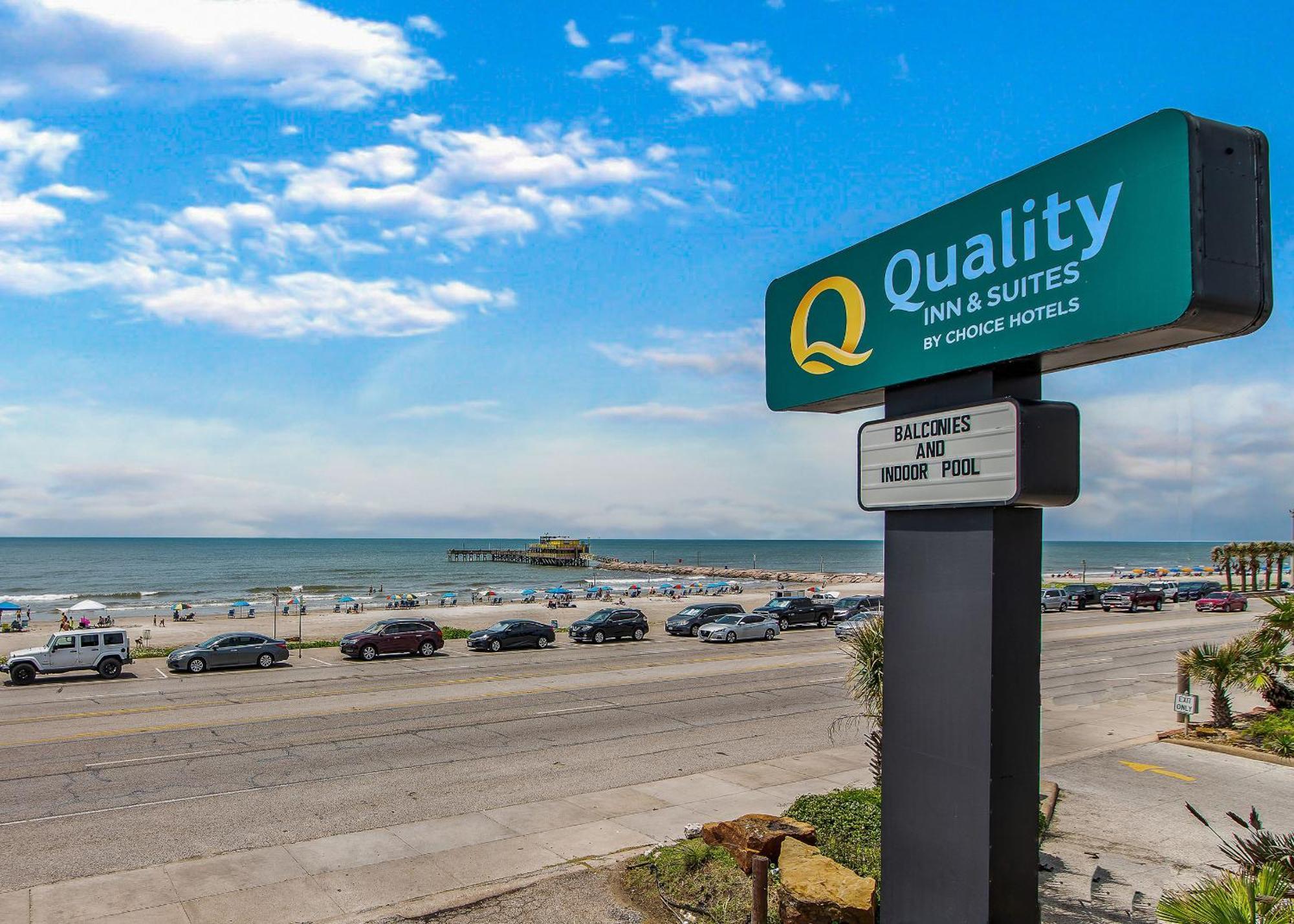Quality Inn & Suites Galveston - Beachfront Kültér fotó