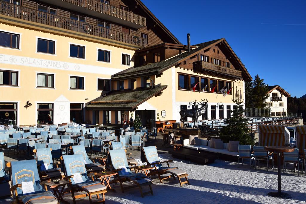 Hotel Salastrains St. Moritz Kültér fotó