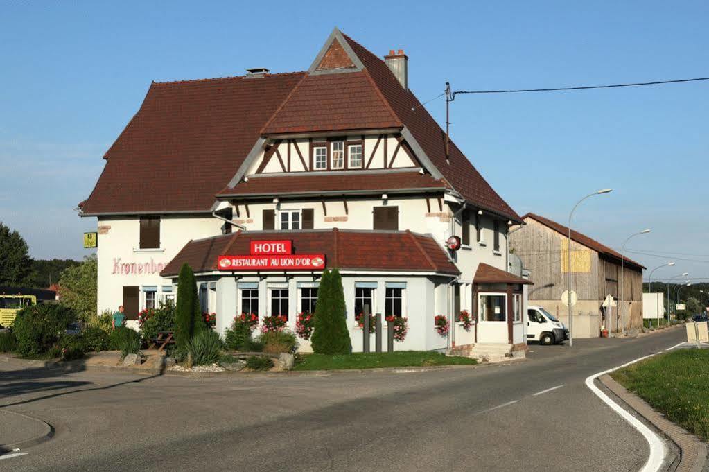 Hotel Restaurant Au Lion D'Or Burnhaupt-le-Haut Kültér fotó