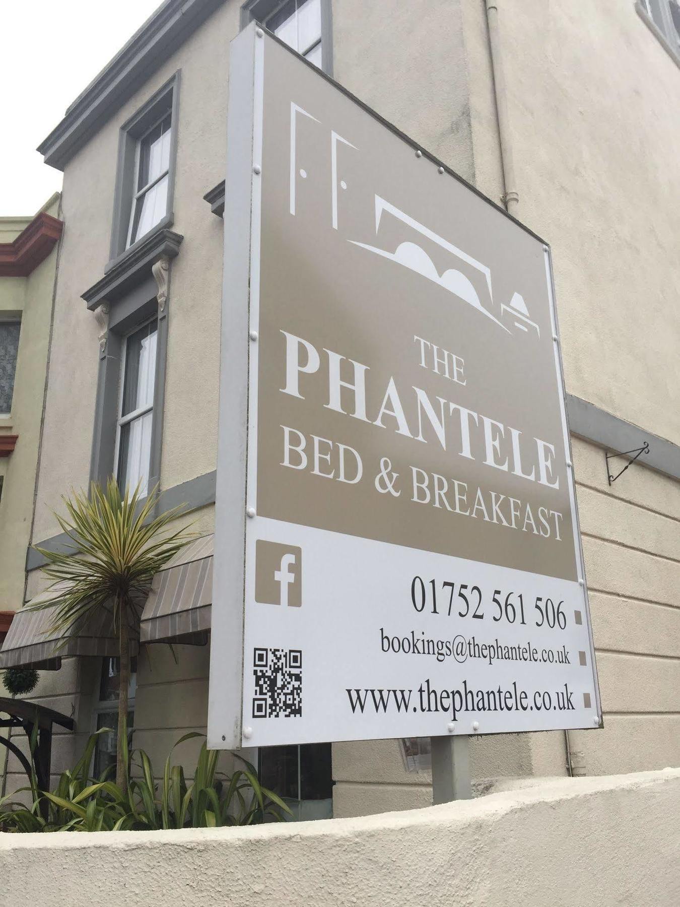 The Phantele Bed & Breakfast Plymouth Kültér fotó