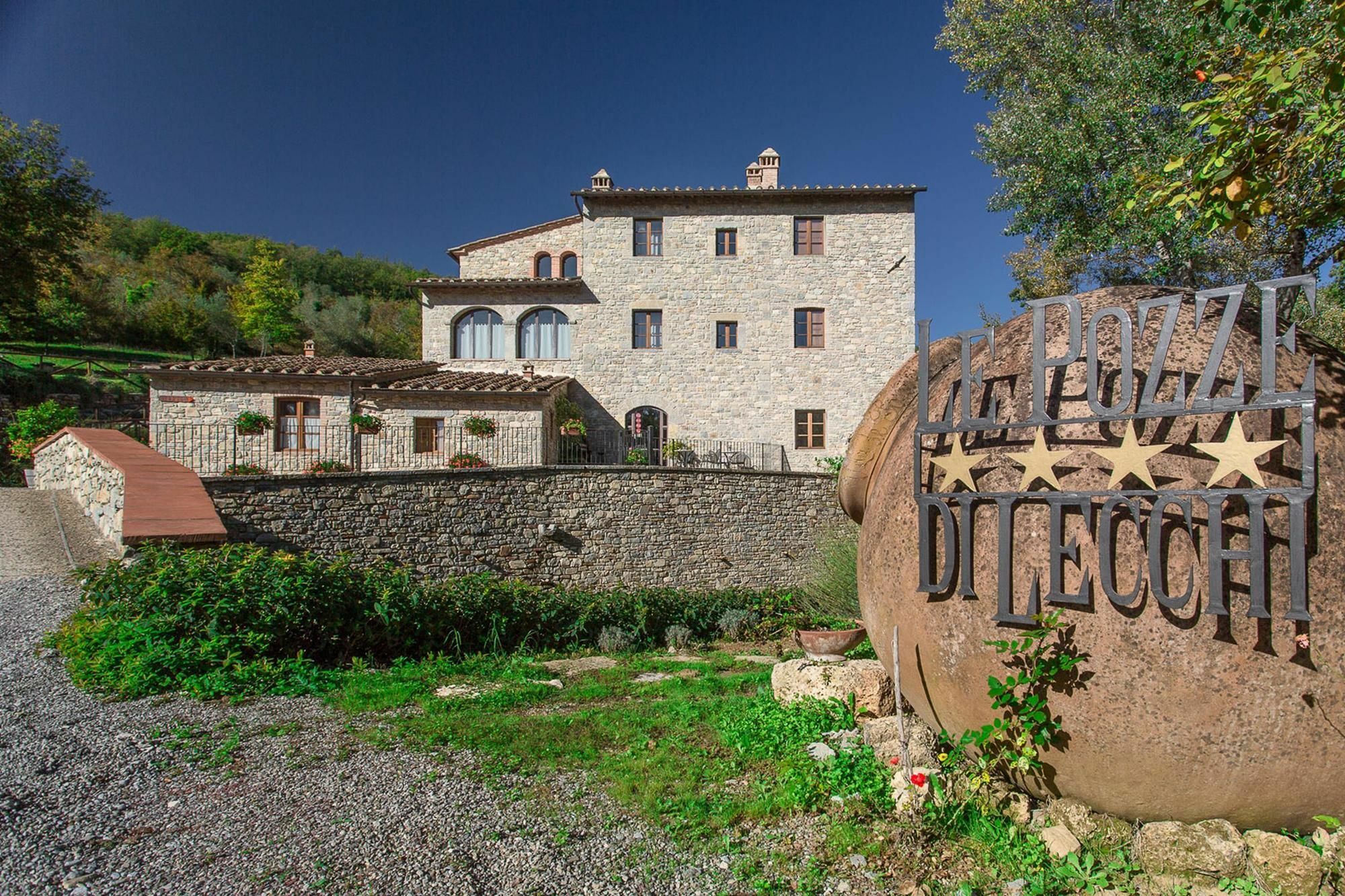 Hotel Le Pozze Di Lecchi Gaiole in Chianti Kültér fotó