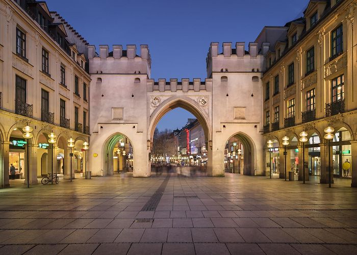 Karlstor Karlstor Gate and Karlsplatz Square, Munich, Germany | Anshar Images photo