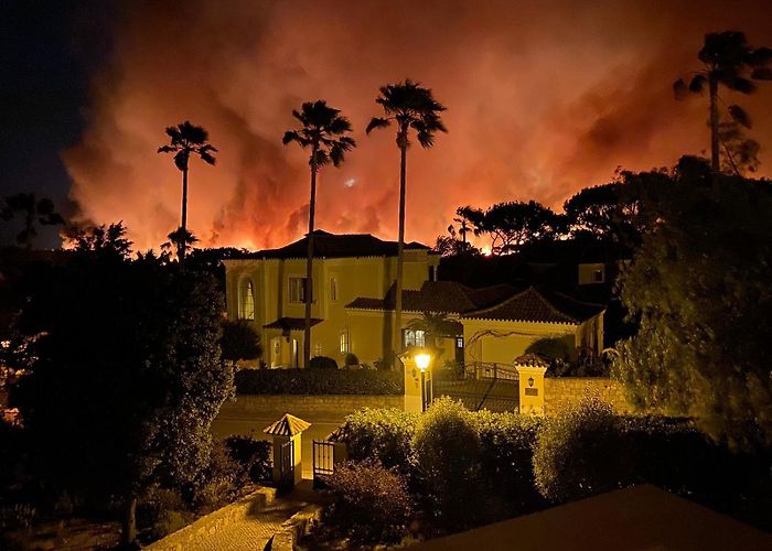 San Lorenzo Golf Course WATCH: Huge blaze rips through popular golf resort photo