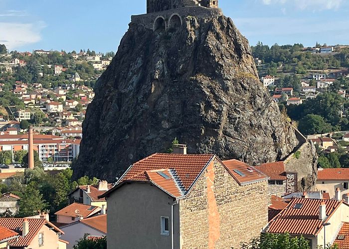 Saint-Michel d'Aiguilhe Church Camino Photo of the Day: Saint Michel d'Aiguilhe – Pilgrims on the Way photo