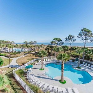 Stunning Views!!-Oceanfront Villa-Heated Pool-Private Balcony-Tiki Bar-Walk To Coligny Plaza Hilton Head Island Exterior photo