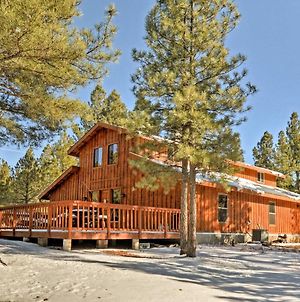 Flagstaff Cabin With Fireplace And Fire Pit On 5 Acres! Exterior photo